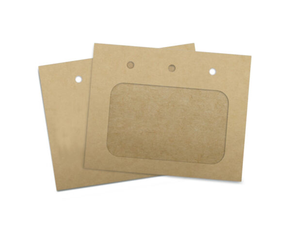 Pochette porte badge d’identification 115x92 mm papier eco