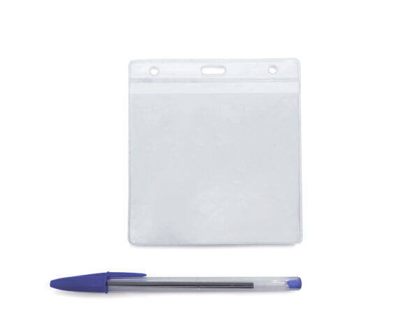 Pochette porte badge d’identification107 x 114 mm
