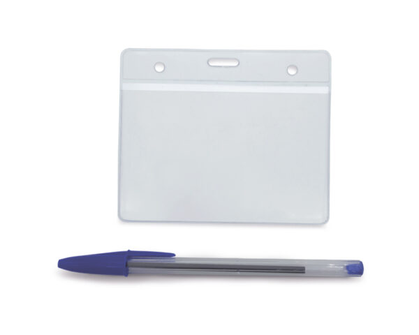 Pochette porte-badge d’identification 107 × 88 mm