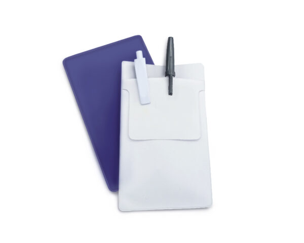 Pochette étui crayon/protege poche médecin et infermier(e) pvc
